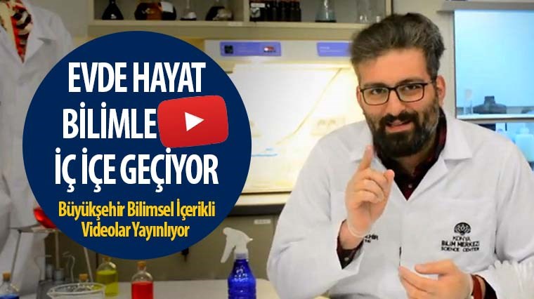 Evde Hayat Bilimle İç İçe Geçiyor