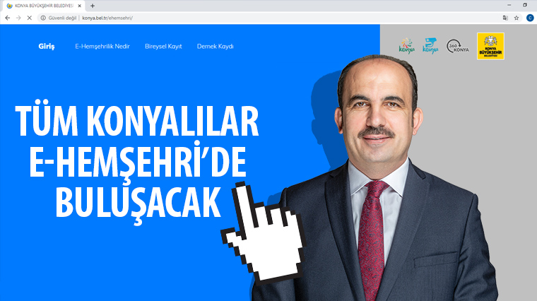 Tüm Konyalılar E-Hemşehri’de Buluşacak