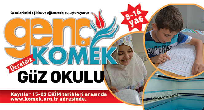 Öğrenciler Hafta Sonu Genç KOMEK`te