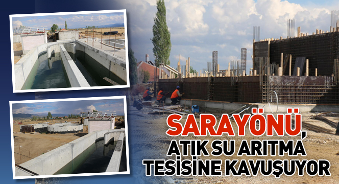 Sarayönü, Atıksu Arıtma Tesisine Kavuşuyor