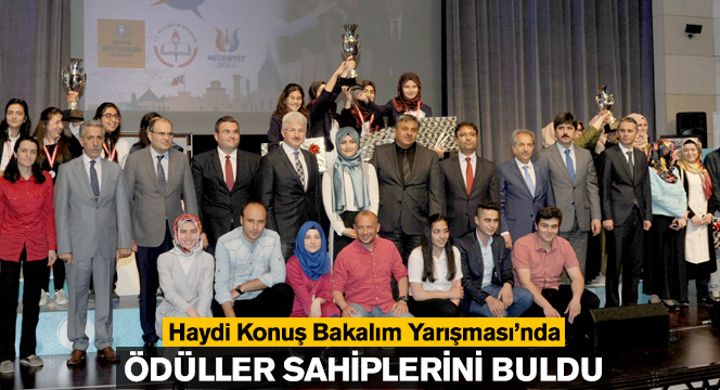 Haydi Konuş Bakalım Yarışması`nda Ödüller Sahiplerini Buldu