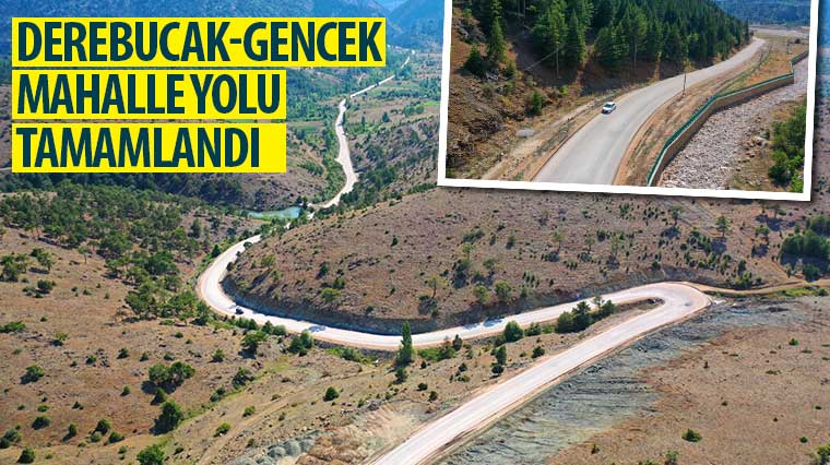 Derebucak-Gencek Mahalle Yolu Tamamlandı